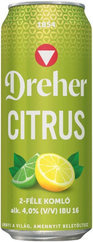 Dreher Citrus 0.5L DRS