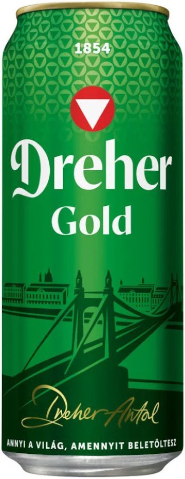 Dreher Gold 0.5L DRS