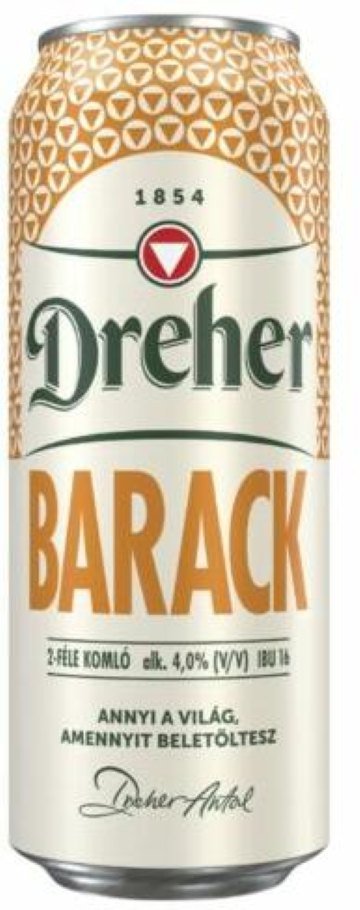 Dreher Barack 0.5L DRS