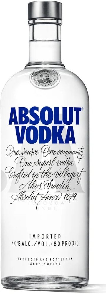 Absolut Blue vodka 0.5L DRS