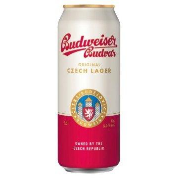 Budweiser Budvar 0.5L DRS